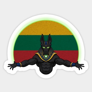 Anubis Lithuania Sticker